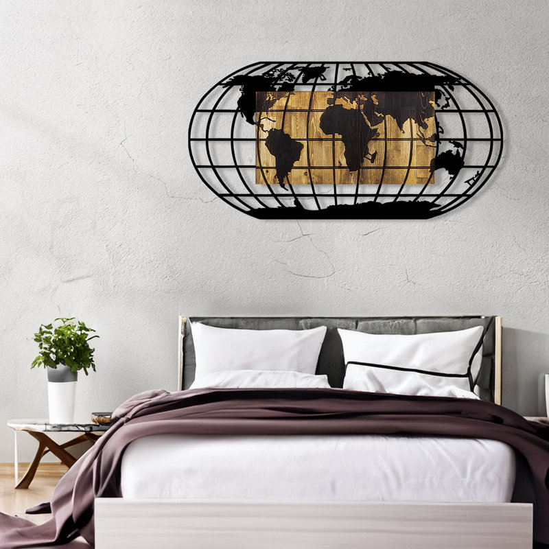 Décoration murale en bois