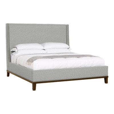 Michael Weiss Solid Wood Wingback Bed