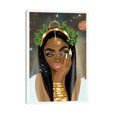 Virgo Babe by Zola - Print on Canvas