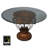 Almanda Spider Custom Glass Top Dining Table