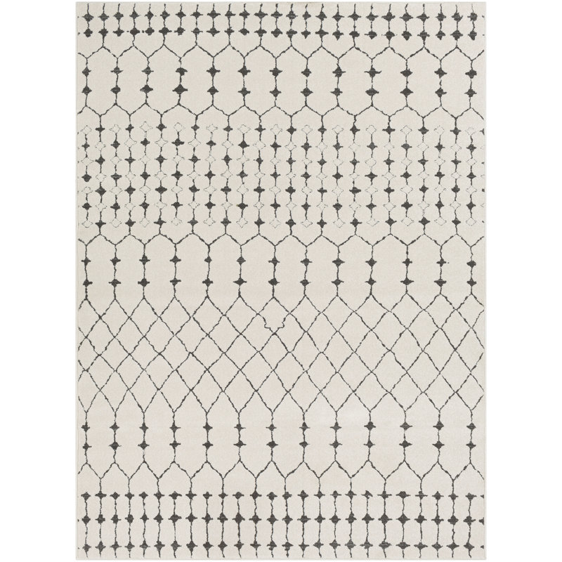 Aguila Geometric Indoor Rug, Rectangle 6'7" x 9'