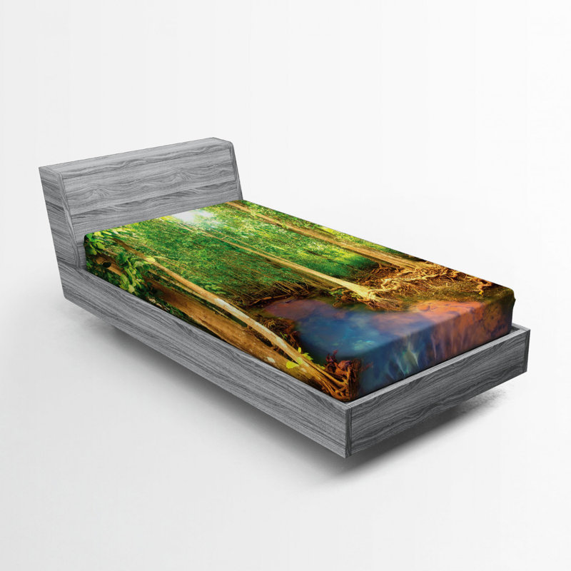 Microfiber Fitted Sheet, Twin Fitted Sheet