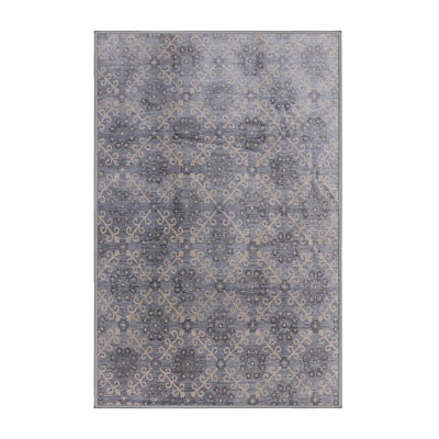 Tapis oriental gris