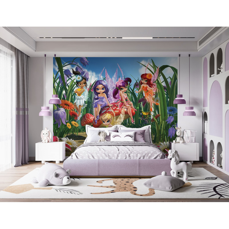 Magical Fairies Wall Mural - 2.44m X 3.05m