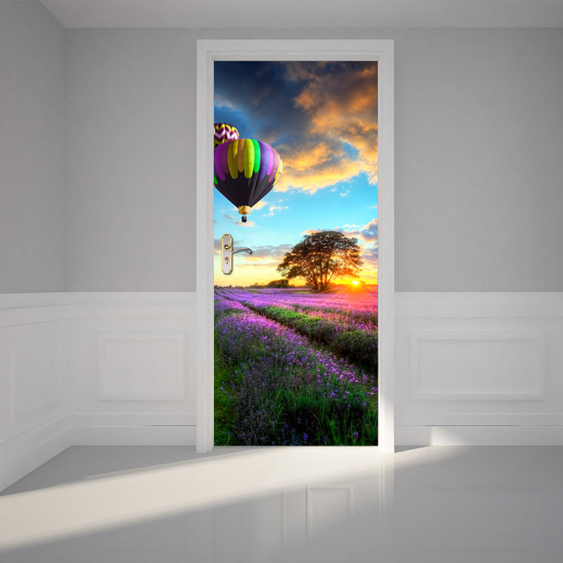 Plants & Flowers Door Decal