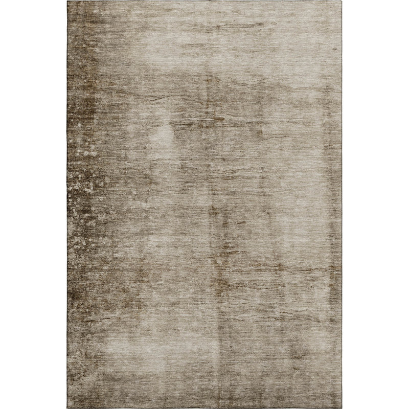Premium Machine Washable Balch AMF1884 Modern Rug, Rectangle 3' x 5'