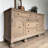 Paez 61.02" Wide Oak Solid Wood Sideboard