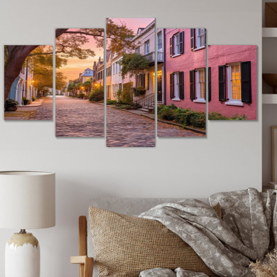 " South Carolina Historic Charm Of Charleston " 5 - Pieces