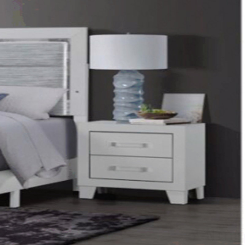 Table de chevet, Blanc
