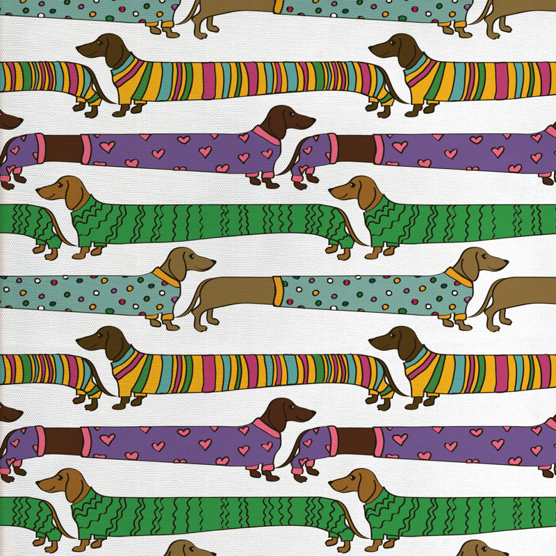 Tissu amateur dog, l 58 po x L 180 po