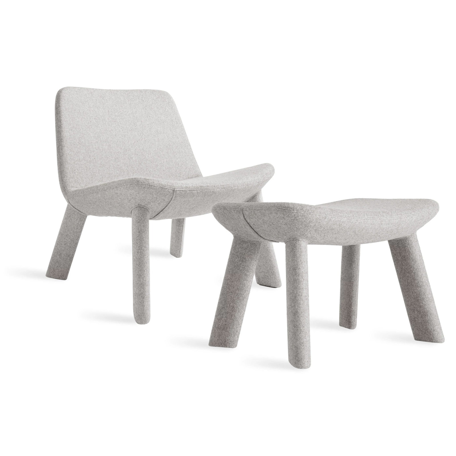 Neat Upholstered Accent Chair, Vesper Light Grey