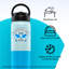 Bouteille d'eau en acier inoxydable Harry Potter Serdaigle - 22 oz