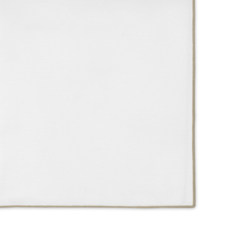 Arlo Cotton Blend Table Runner, 90" L x 15" W, Cappuccino