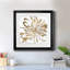 Golden Gilt Bloom I - reproduction botanique rétro, emmêlée et encadrée sous verre, art mural de salon et de salle à manger-866822079-866802879-866822073