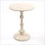 Table basse en fer noir Vintage Frost - Table de bout peu encombrante pour le salon / la chambre à coucher, facile à assembler