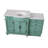 Okane 56'' Single Bathroom Vanity with Carrara Marble Top-1754500977
