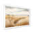 White Single Picture Framed