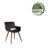 Seagraves Faux Leather Mid-Century Dining Chair-128378727