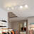 4 - Light 32.28" LED Dimmable Rotatable Flush Mount