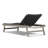Neecy Outdoor Teak Wood Chaise Lounge-63791246