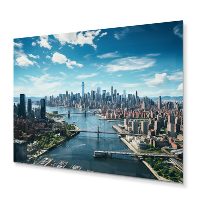 Cityscape of Nyc Usa I - art mural en métal Cityscapes