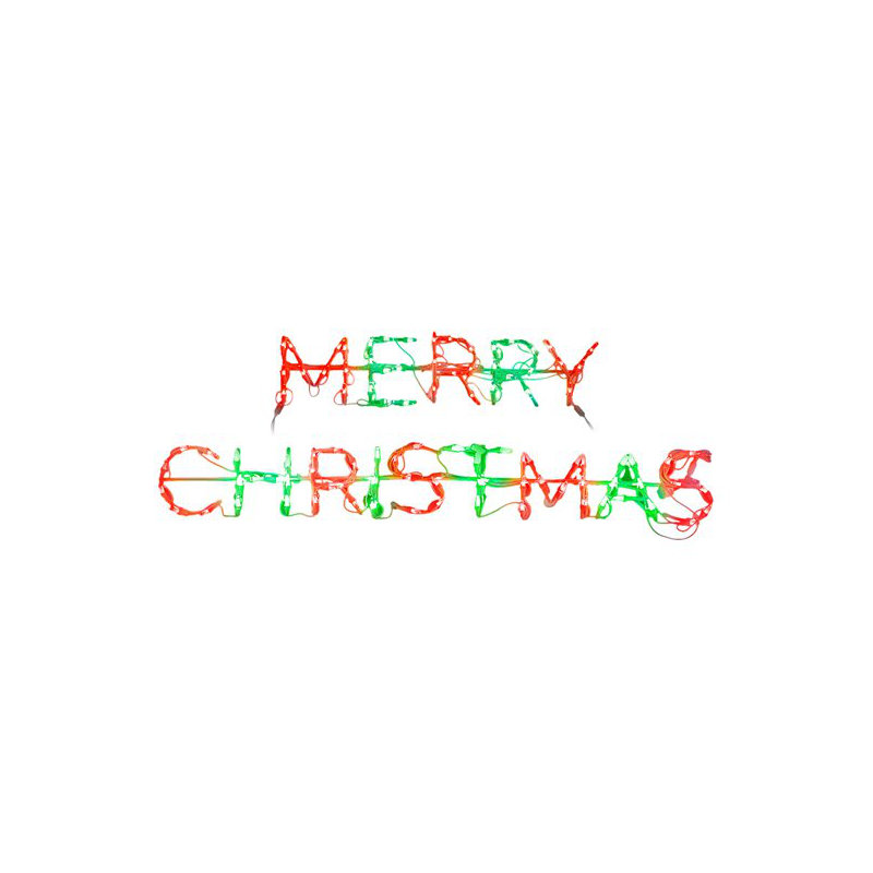 Panneau lumineux Merry Christmas