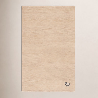 Lonzo Beige Hand-Woven Rug