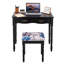 Ensemble coiffeuse avec tabouret et miroir Django-30960291