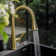 Single Handle 3 Functions Pull-down Sprayer Kitchen Faucet