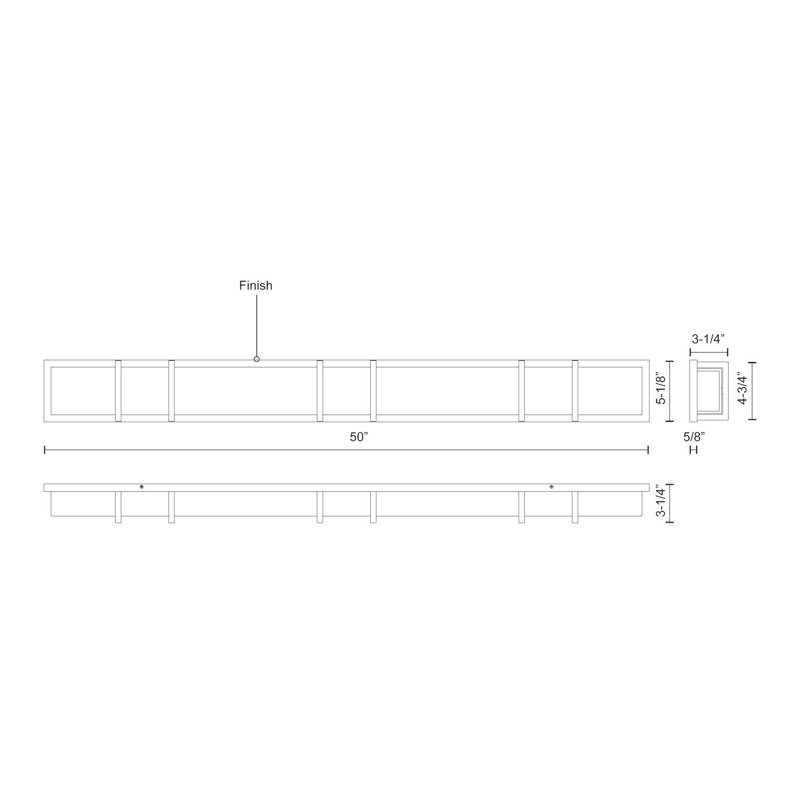 Dimmable LED Bath Bar