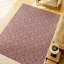 Damask Area Rug in Red-20108388