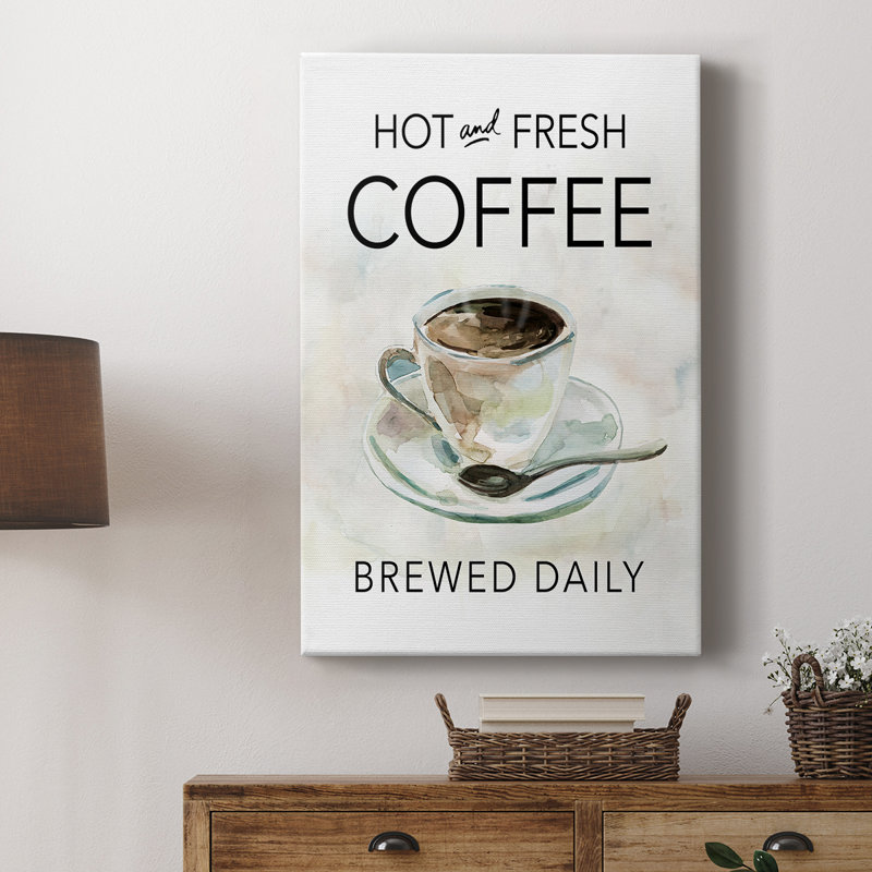 Café chaud et frais - galerie Cavas sur mesure, H 18 po x l 12 po