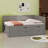 Space Saving Daybed Featuring Drawers and Shelves-128971367