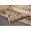 Tapis de chambre beige, tapis antiques, tapis de luxe, tapis rétro, tapis de 3,8 x 6,9 pi, tapis turc