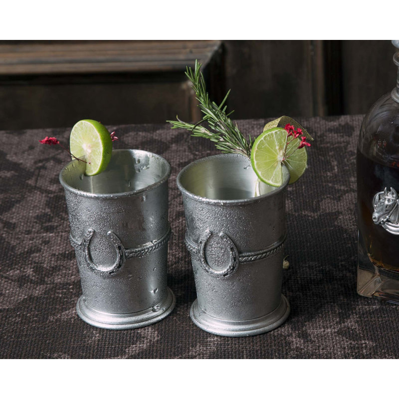Equestrian Pewter Coffee Mug