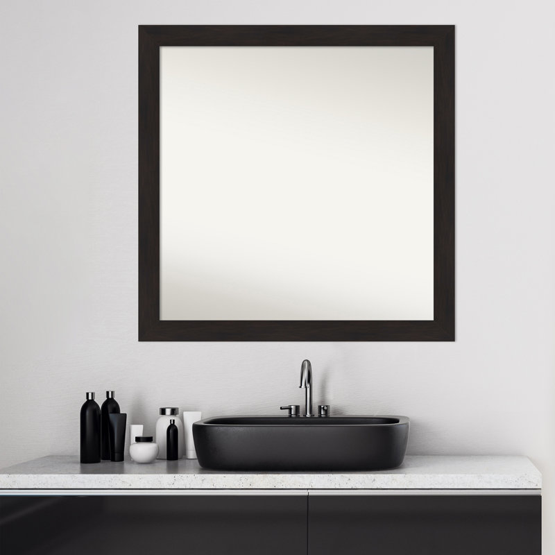 Miroir de salle de bain mural, 29,5 po x 29,5 po