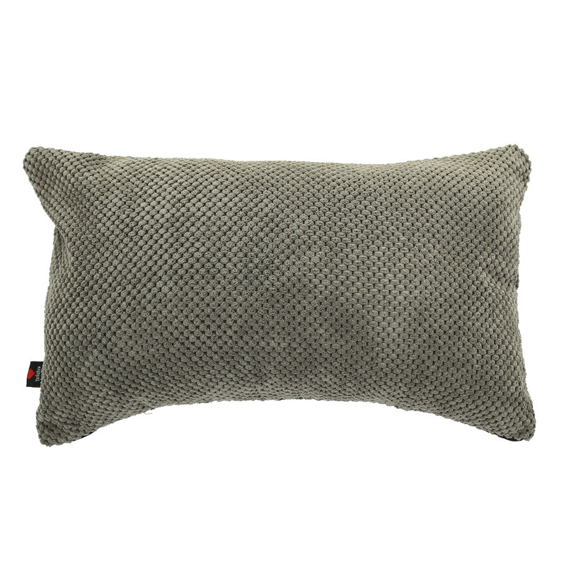 Alvarado Rectangular Throw Cushion, Grey