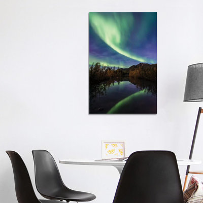 Aurora Reflections by Lucas Moore - Wrapped Canvas Print