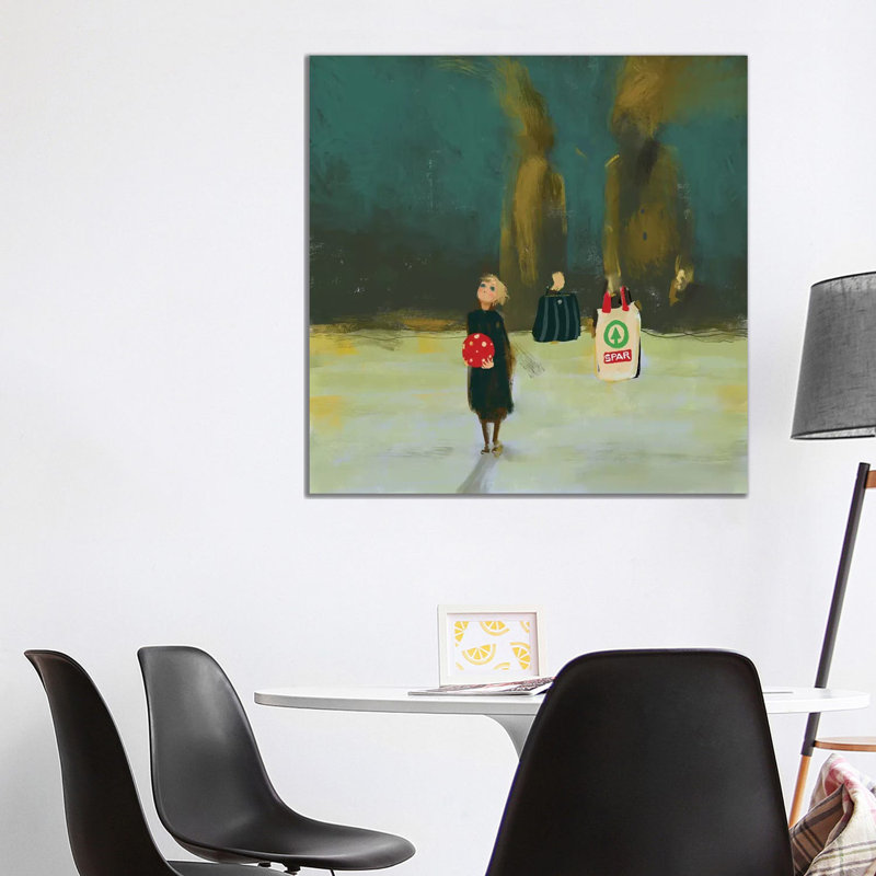 Little Stuff Stuff by Anikó Salamon - Wrapped Canvas Painting, 93.98 cm H x 93.98 cm W