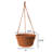  Dura Cotta 6.8 in. H X 12.5 in. W X 12.4 in. D Resin Hanging Basket Terracotta-1453477056-1453477062