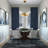 Transitional Round Gold LED Chandelier-23151753-34053658