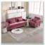 Modern chenille Fabric Loveseat sofa-1938214147