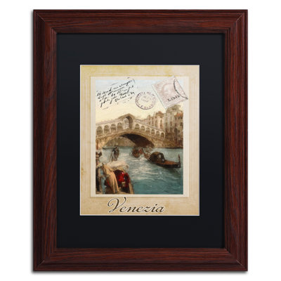 'European Vacation I' Framed Graphic Art