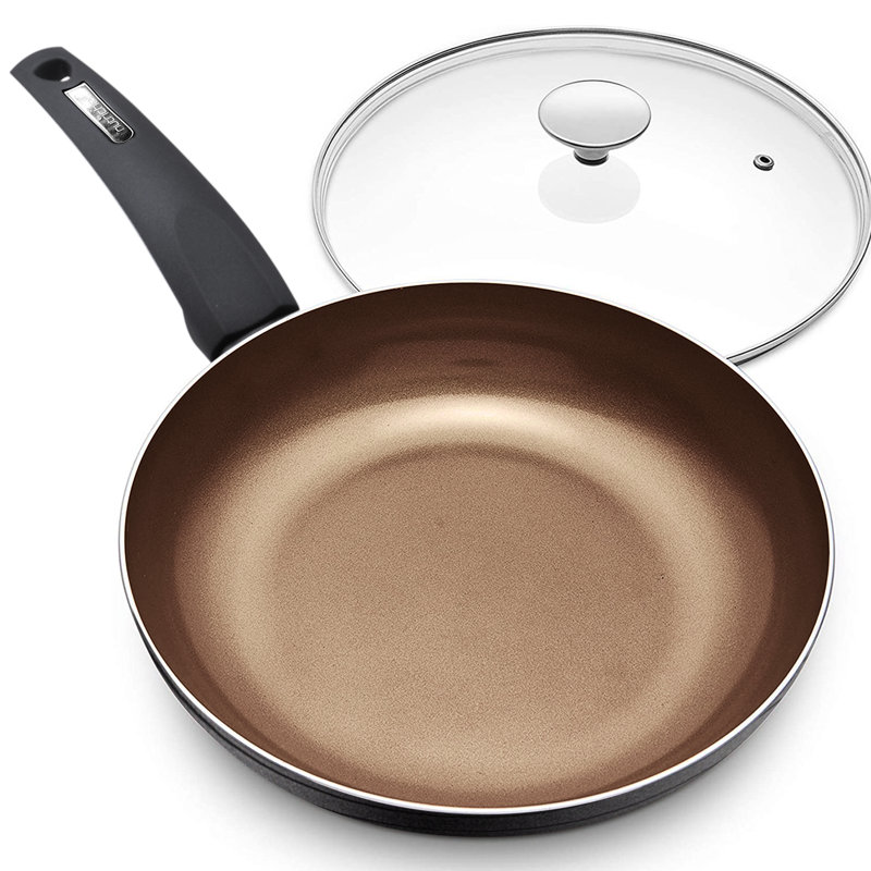 Nutrichef 8" Non Stick Aluminum Omelette Pan