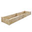 Boîte à fleurs en bois pour jardin à fleurs Costway