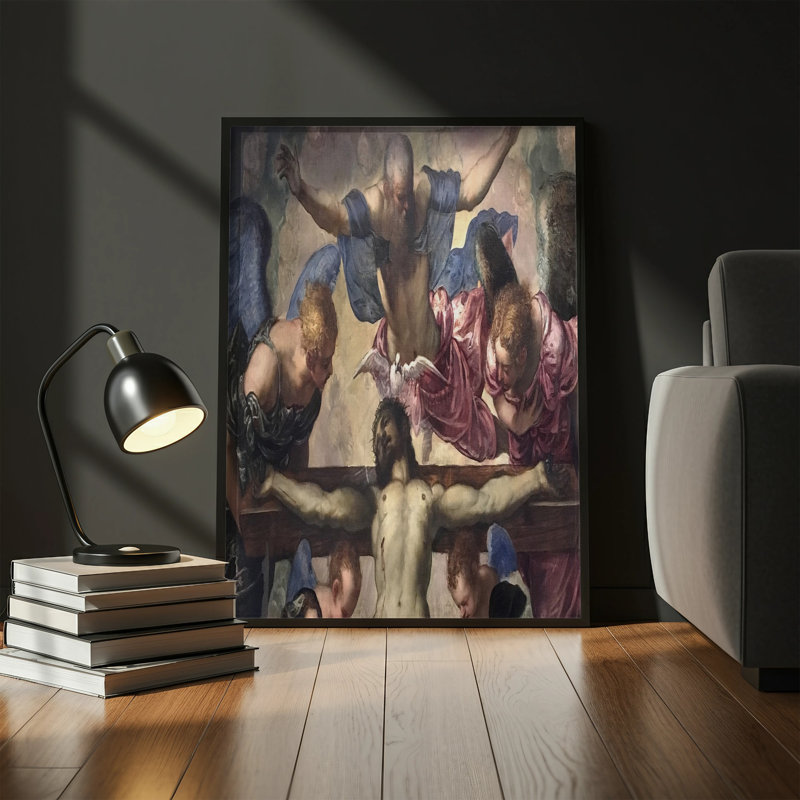 Zooey 1 Piece Floater Frame Wall Art, 24x32