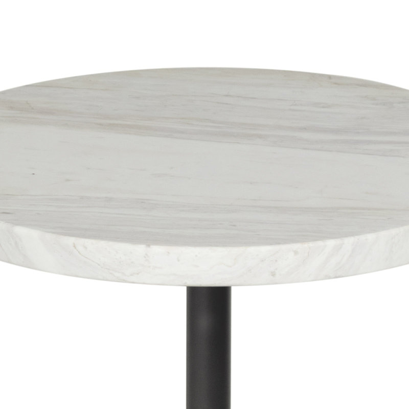 Arthur Accent Table (Polished Nickel), Oil Rubbed Bronze