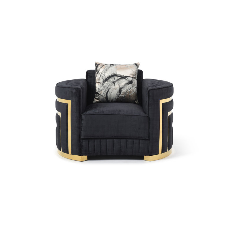 Chaise Soledad G00523A-C, noir
