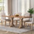 Devingo Solid Wood Dining Table-1020875857