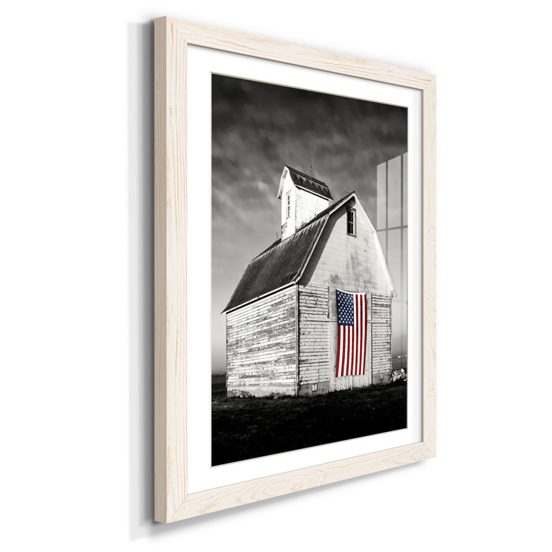 Modern Barn I - reproduction de cadre photo, H 44 po x l 31 po x P 1 po, Blanc
